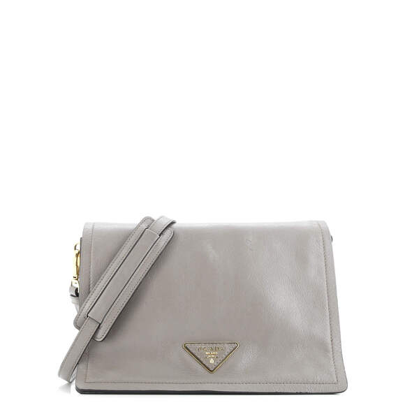 Prada Flap Messenger Glace Calf Small #219311P10B